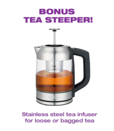 Salton Temperature Control Kettle 1.7 L