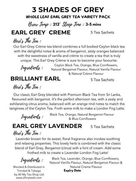 3 Shades of Grey Sample Pack