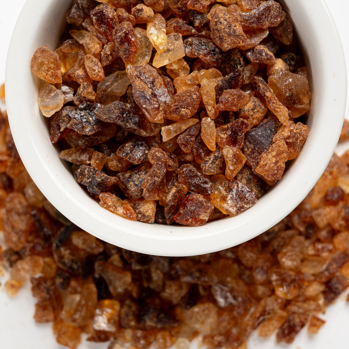 Amber Sugar Crystals